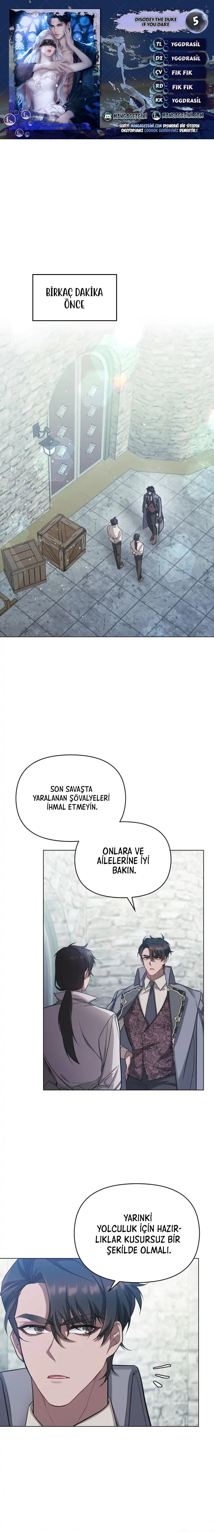 Düke İtaatsizlik Etmeye Cüret Edebilir Misin? Bölüm 5 - Sayfa 1