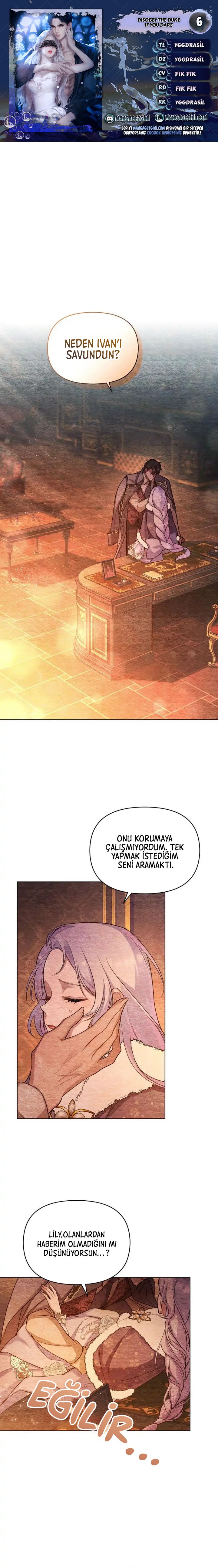 Düke İtaatsizlik Etmeye Cüret Edebilir Misin? Bölüm 6 - Sayfa 1