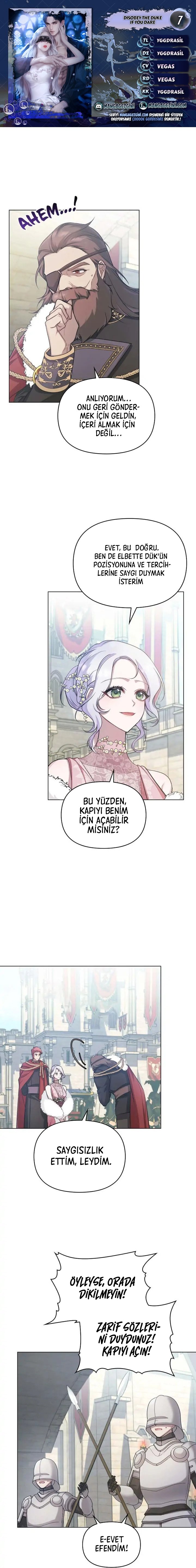Düke İtaatsizlik Etmeye Cüret Edebilir Misin? Bölüm 7 - Sayfa 1